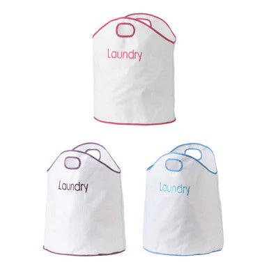 Green Loop White and Blue Laundry Bag - Image 4