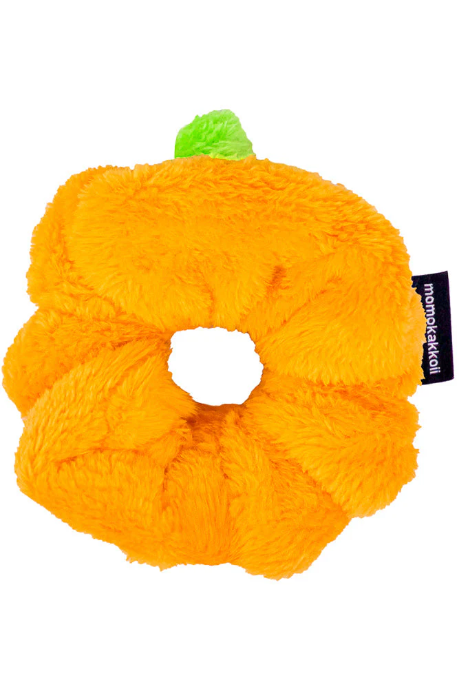 Patch the Pumpkin Handmade Scrunchie - Image 2