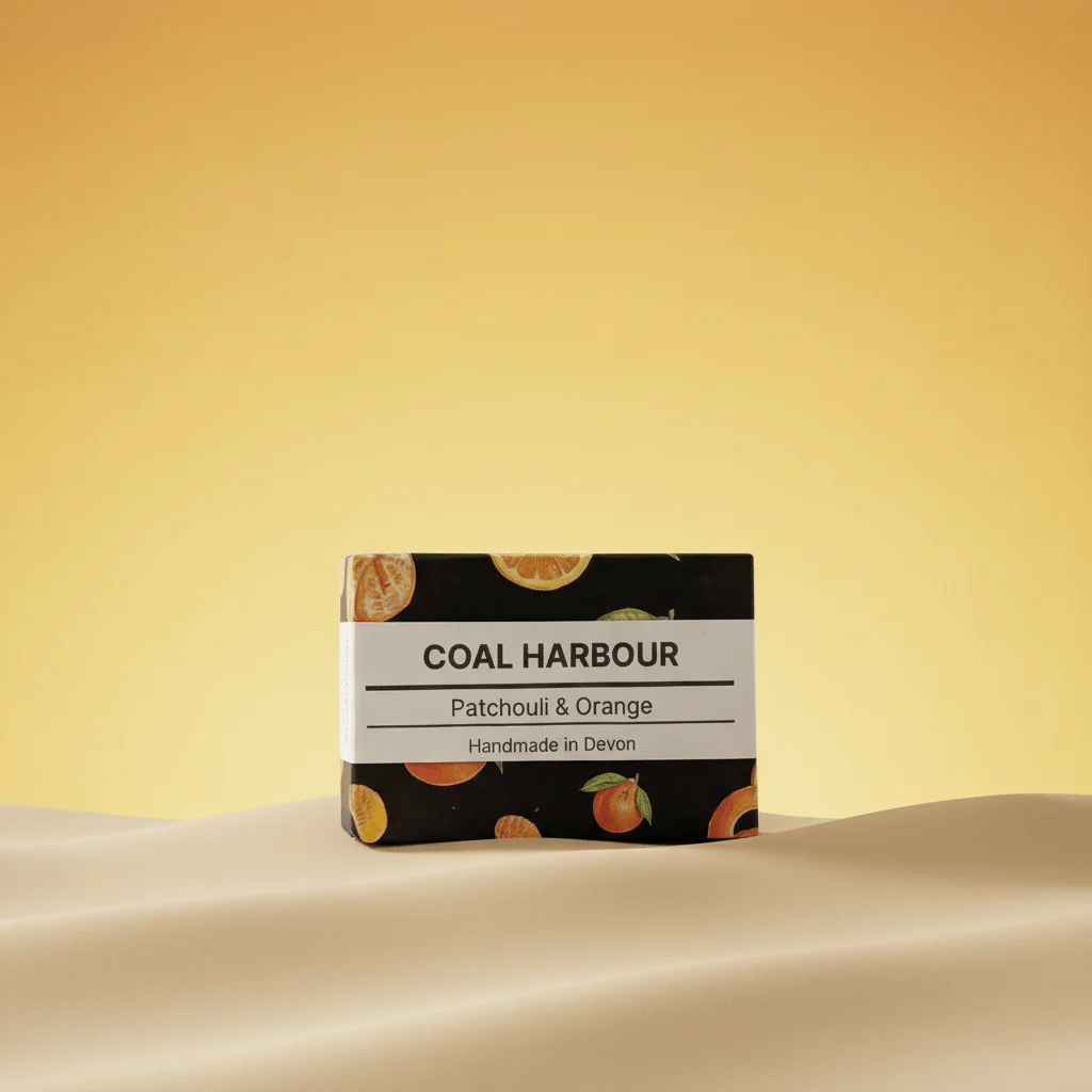 Patchouli & Orange with Charcoal 100g Soap Bar