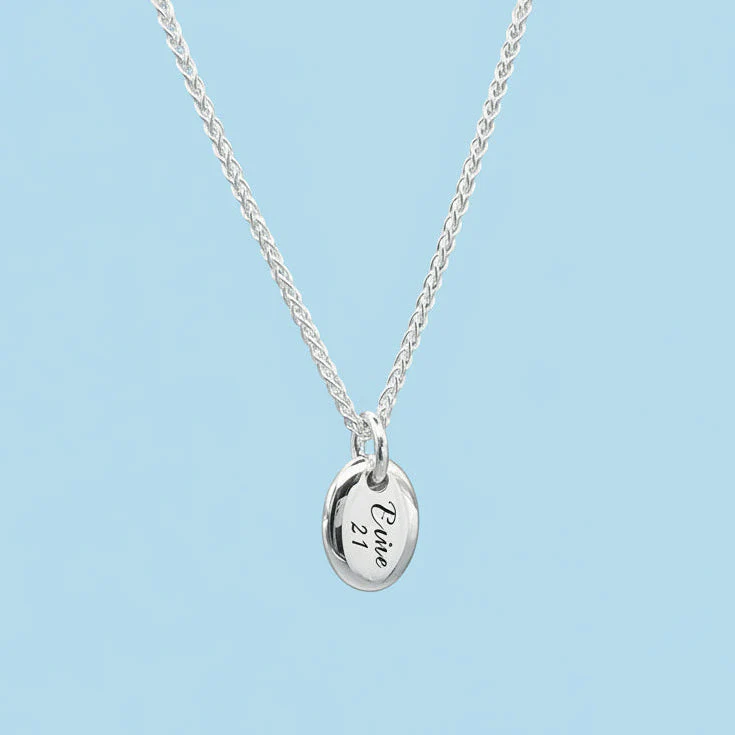 Pebble Personalised Silver Charm - Image 13