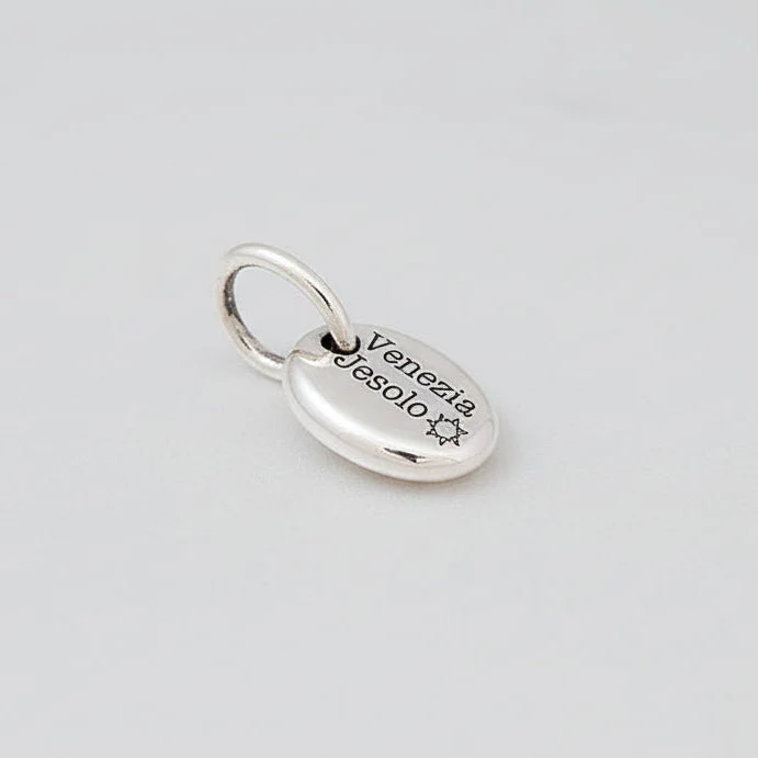 Pebble Personalised Silver Charm - Image 9