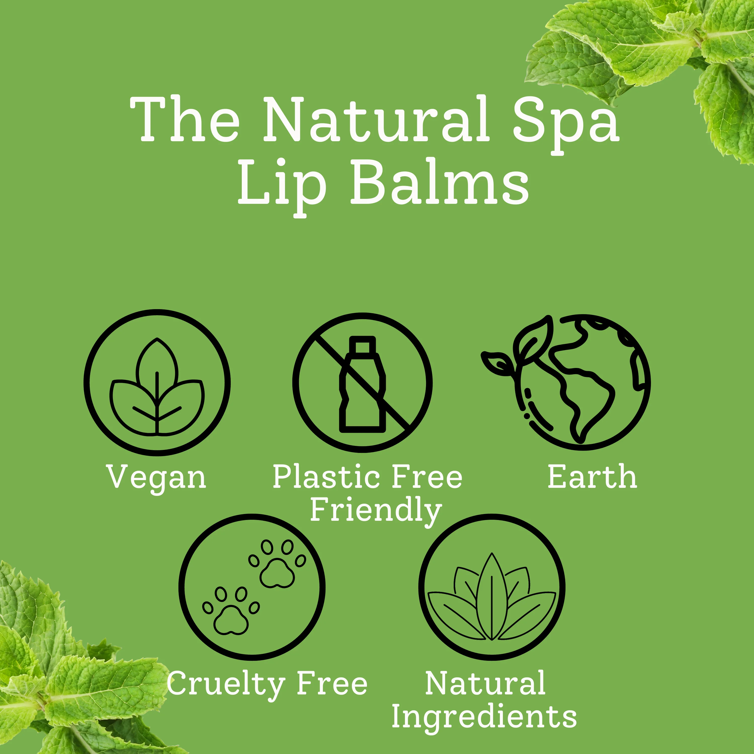 Peppermint All Natural Lip Balm - Image 8