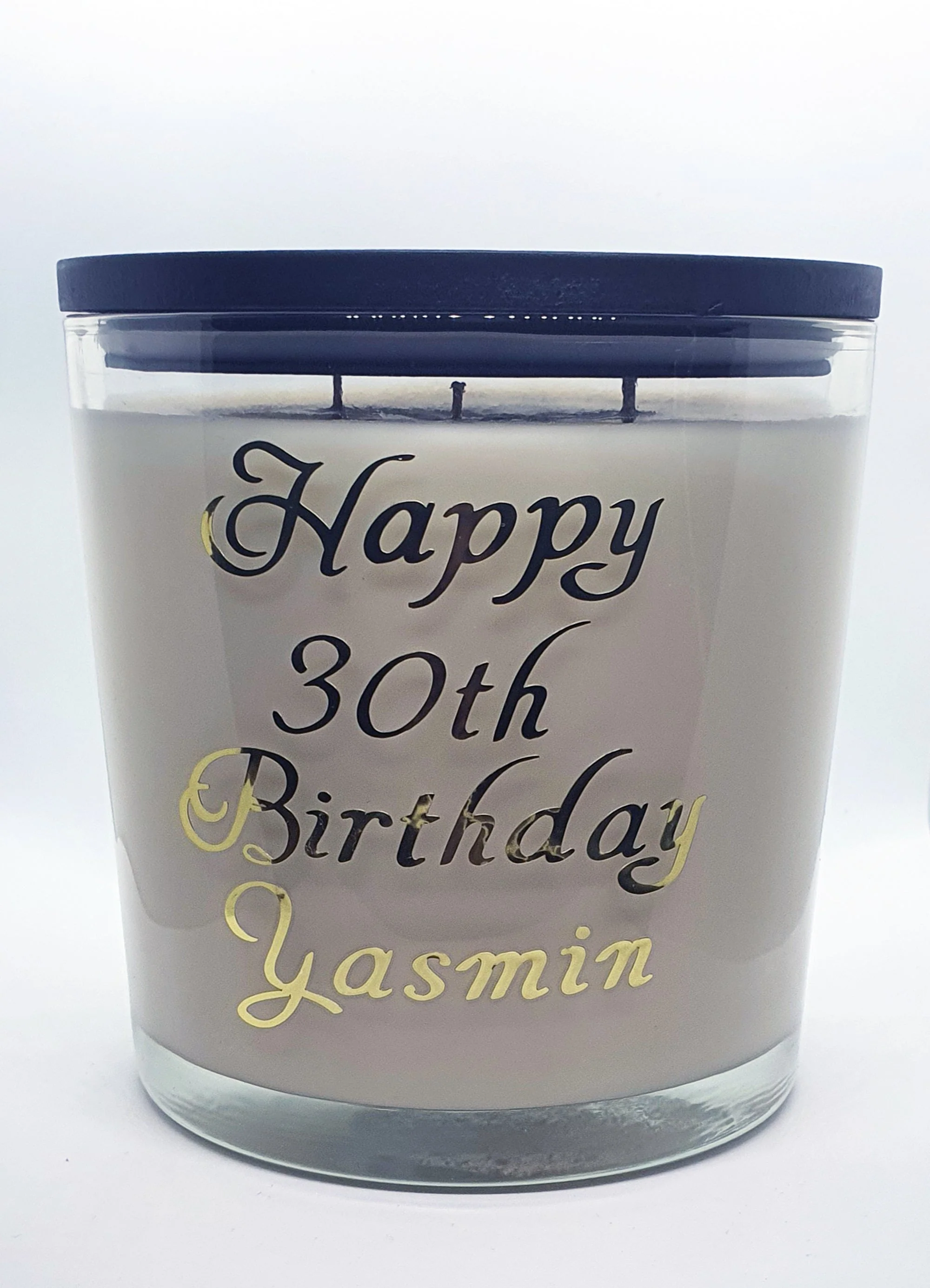 Personalised Simple Scents Grand Opulence 3 Wick Candle | Free Text Custom Message 640g - Image 9