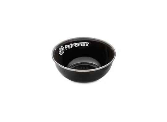 Petromax Set of 2 Enamel Bowls - Black (Various Sizes) - Image 2