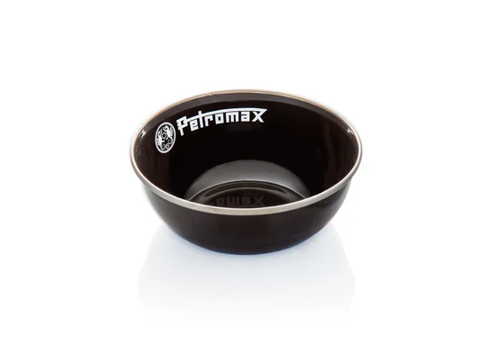 Petromax Set of 2 Enamel Bowls - Black (Various Sizes) - Image 3