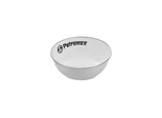 Petromax Set of 2 Enamel Bowls - White (Various Sizes) - Image 2