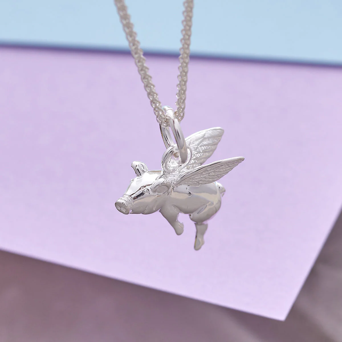 Pigs Might Fly Silver Charm - Image 9