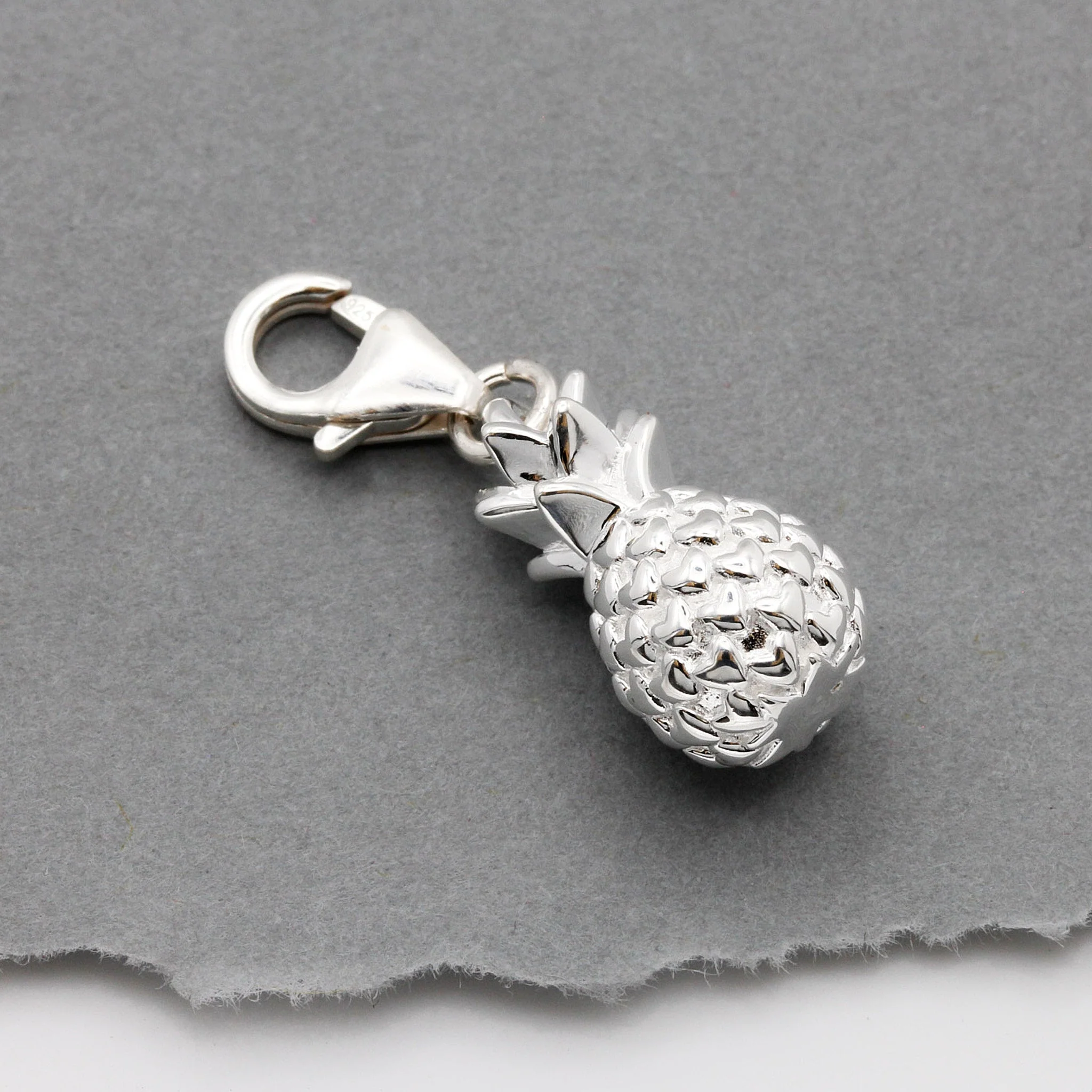 Pineapple Silver Charm - Image 3