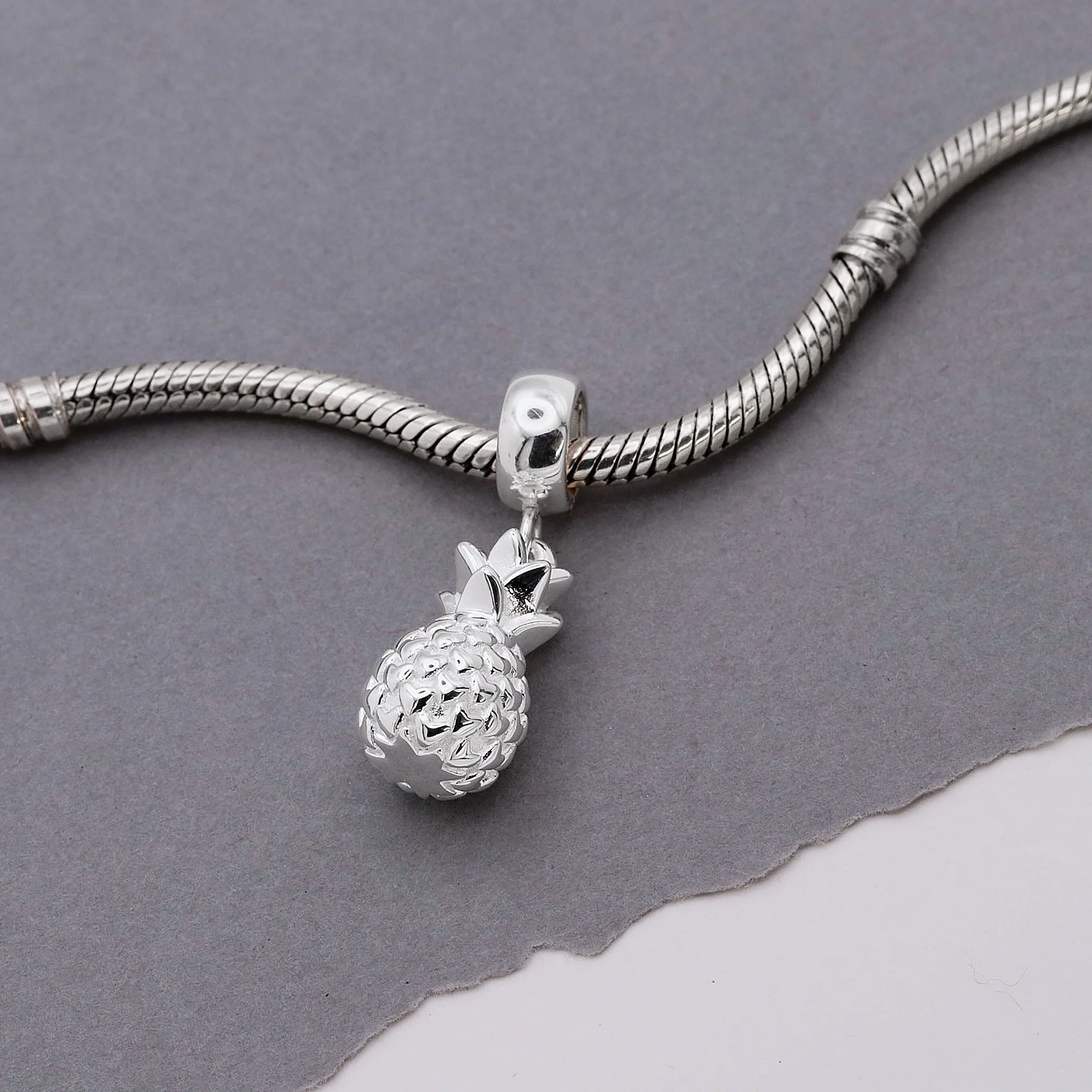 Pineapple Silver Charm - Image 5