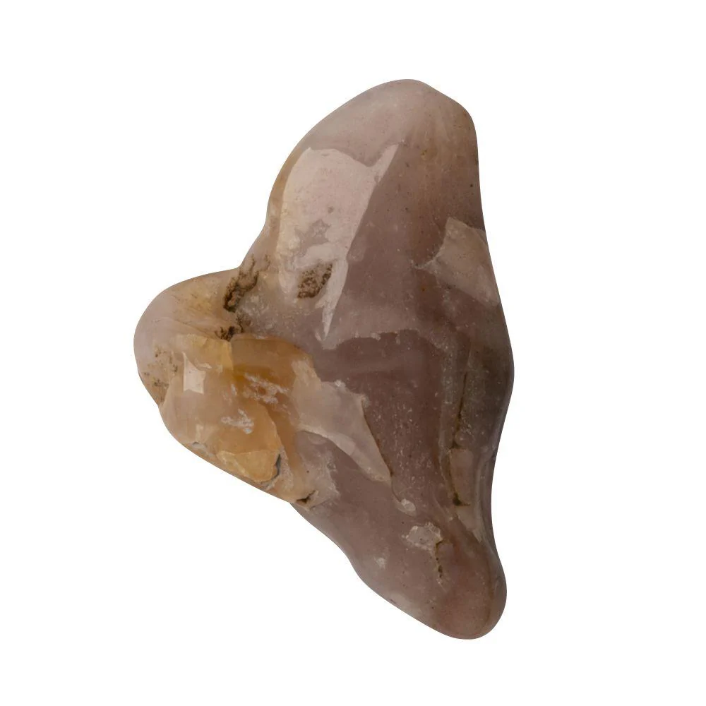 Pink Opal Tumbled Semi-Precious Collectible Gemstone - Image 3