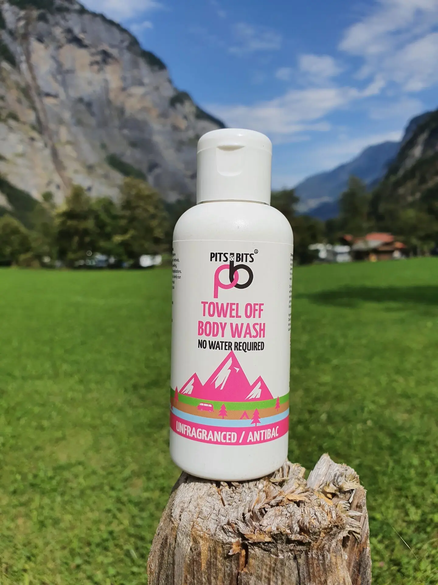 Pits and Bits Towel Off Body Wash - Antibacterial, Antiviral & Unfragranced - Image 4