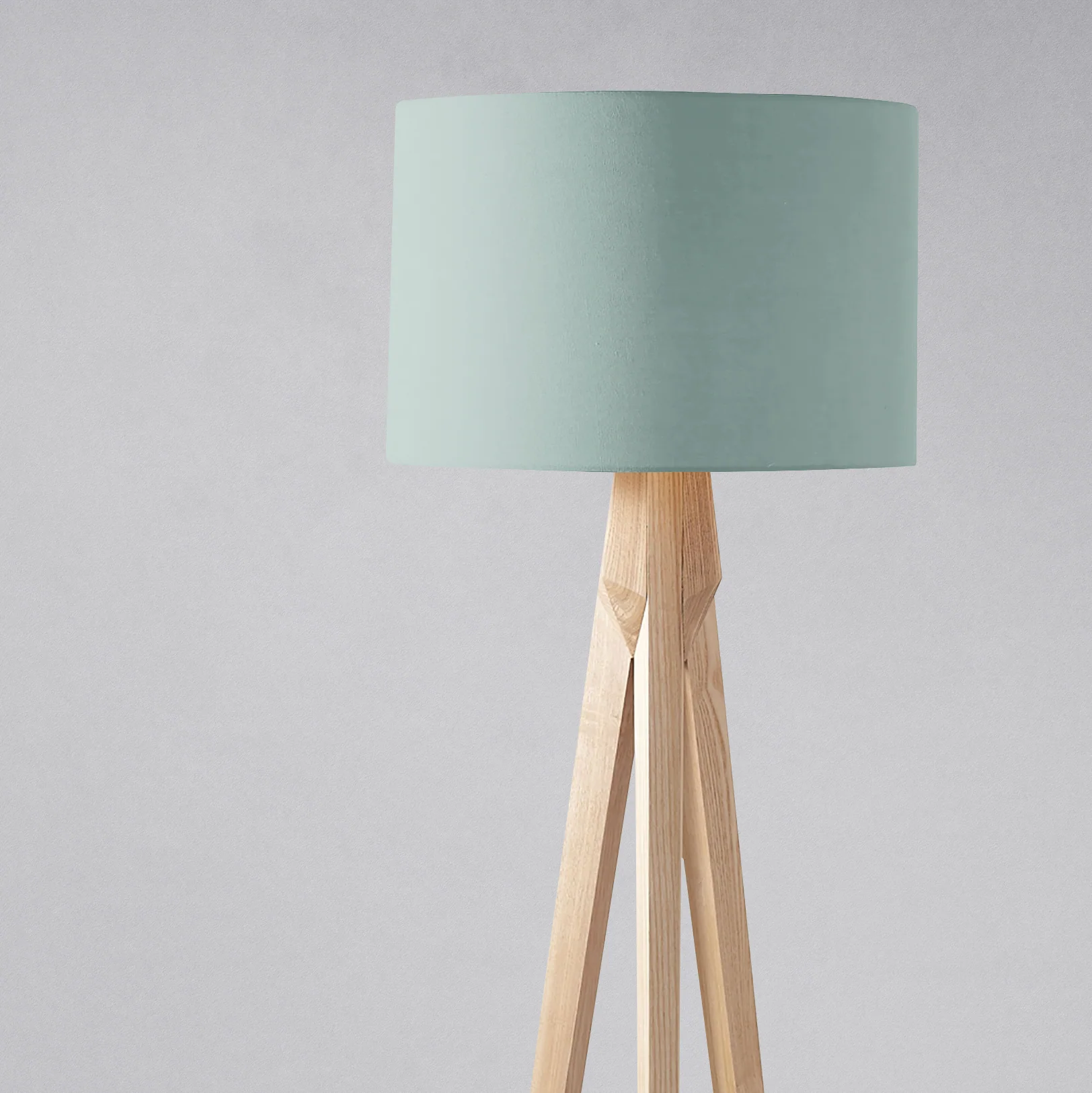 Plain Blue Sage  Lampshade, Blue Ceiling or Table Lamp Shade - Image 2