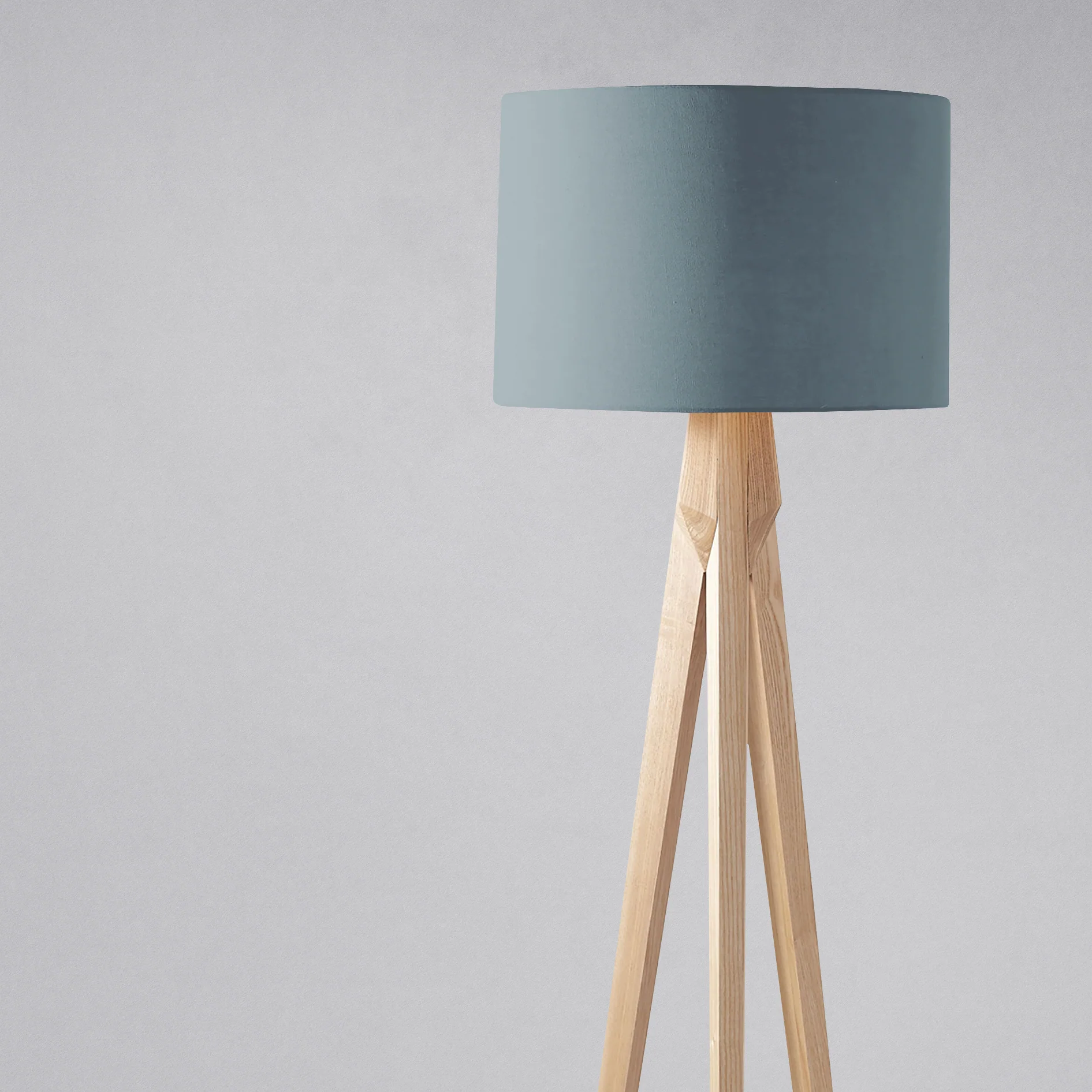 Plain Petrol Blue Lampshade, Ceiling or Table Lamp Shade - Image 2