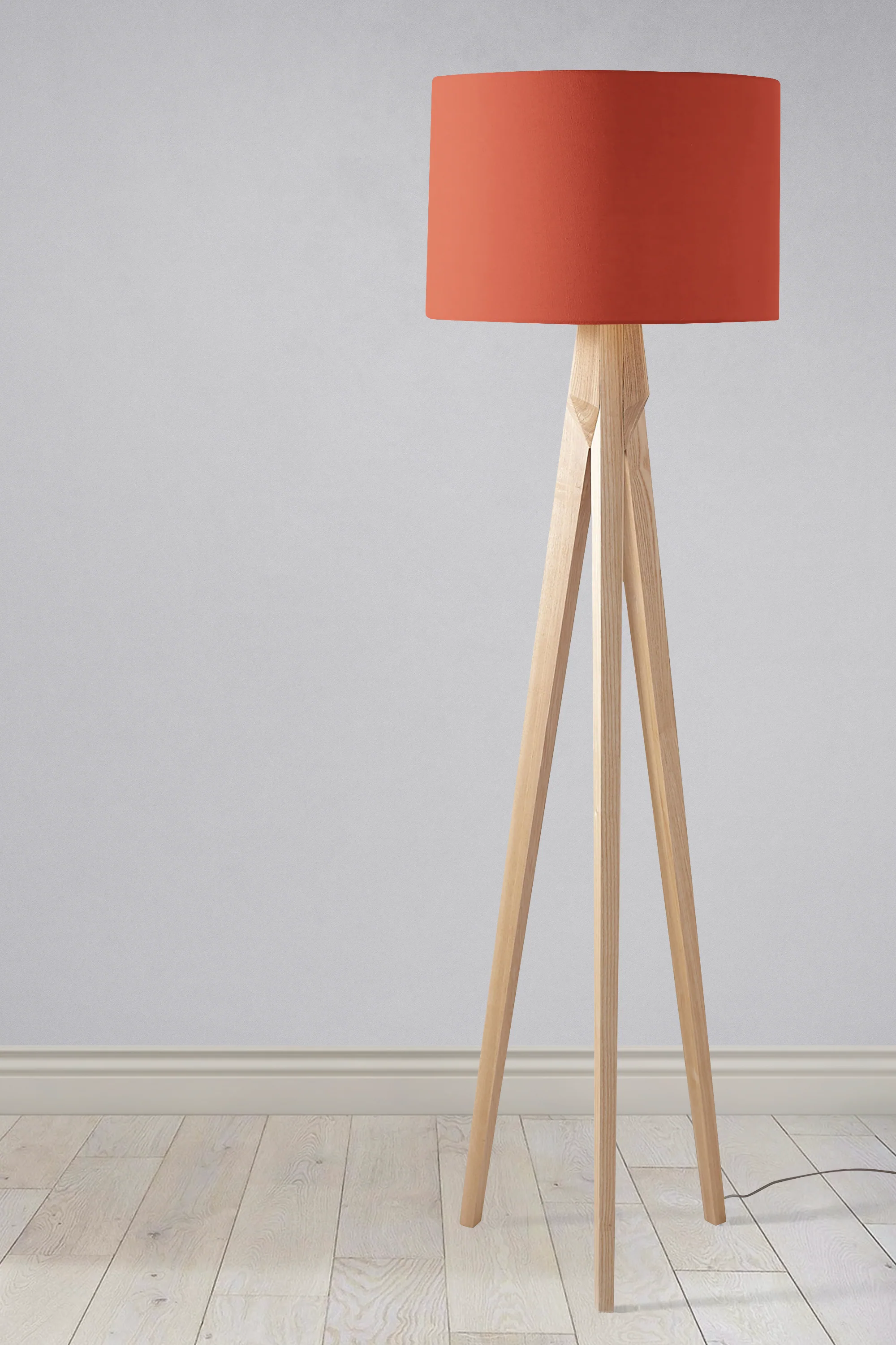 Plain Rust Lampshade, Ceiling or Table Lamp Shade - Image 3