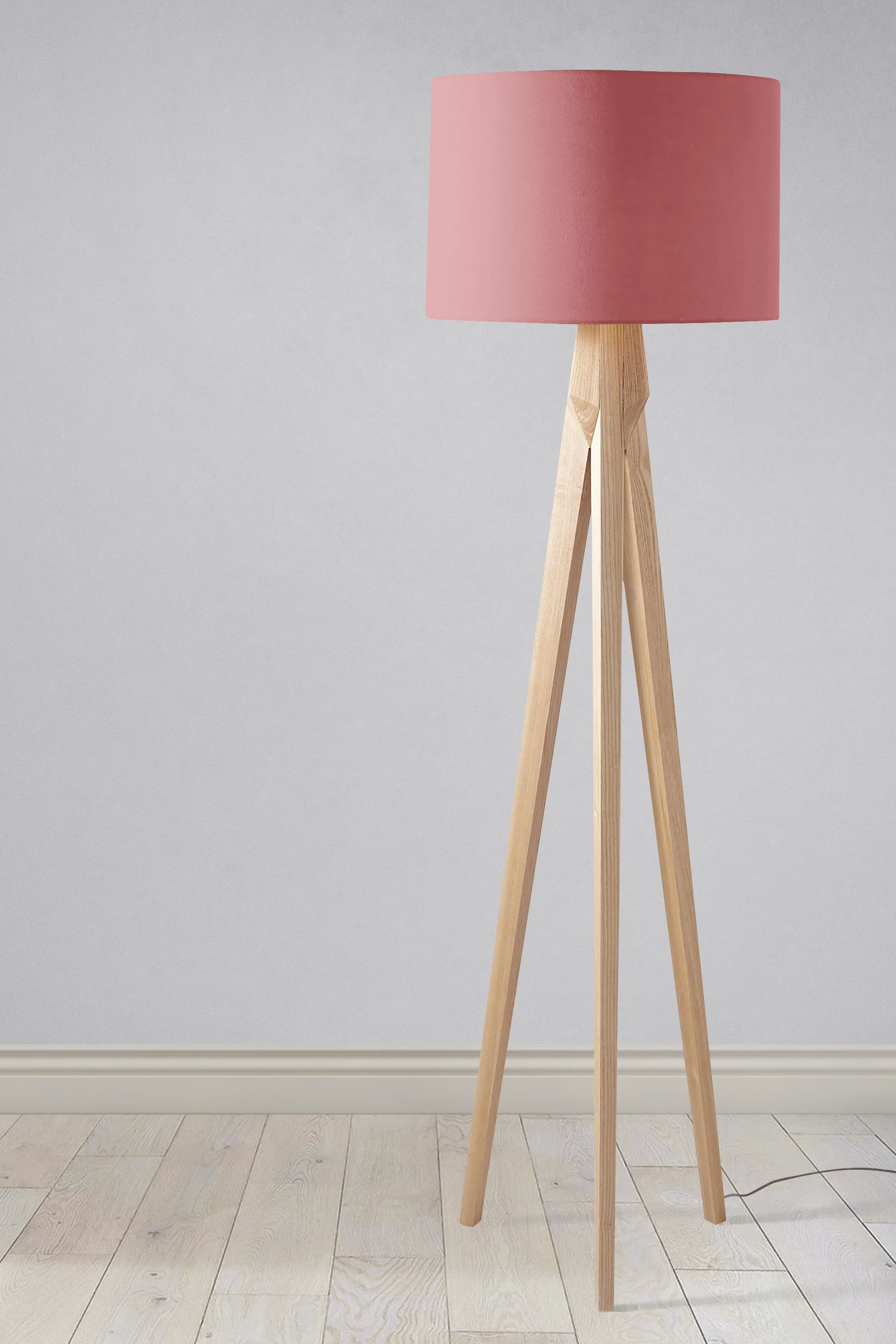 Plain Terracotta Lampshade, Ceiling or Table Lamp Shade - Image 3