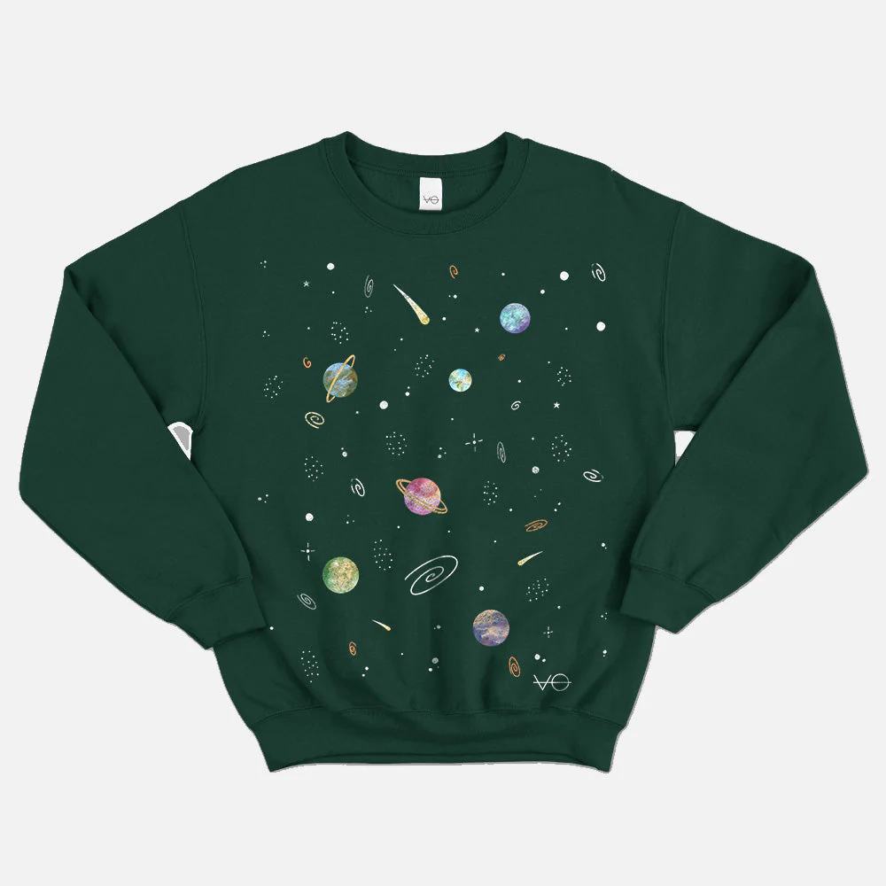 Planets Sweatshirt (Unisex) - Image 4