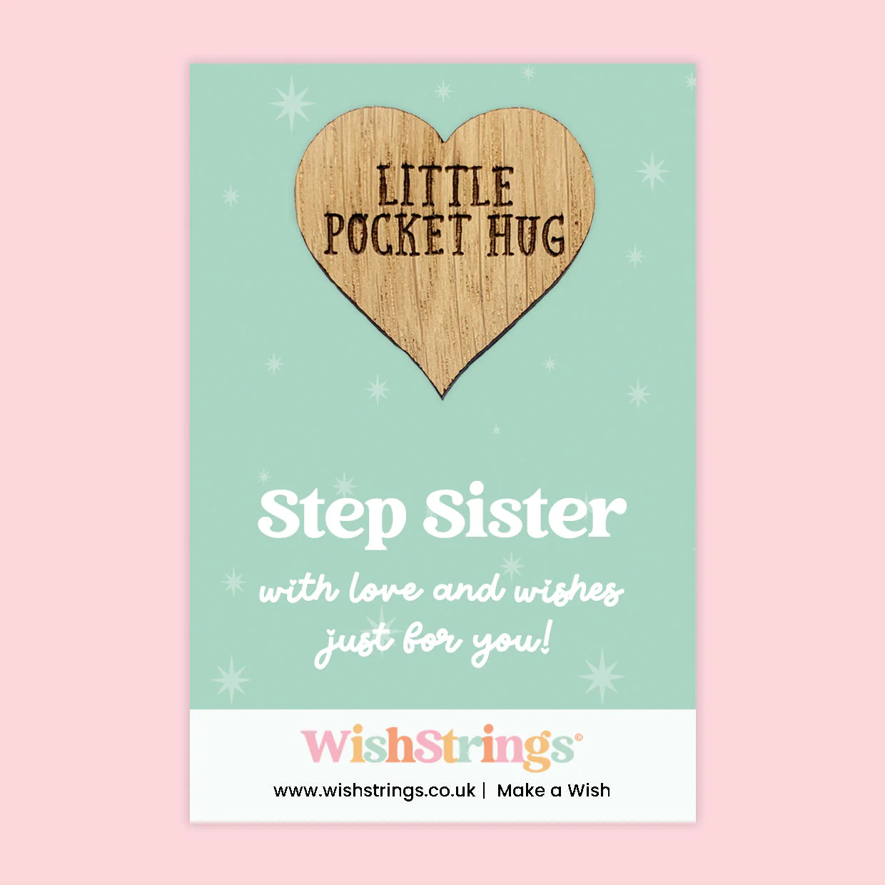 Pocket Hug - Count Your Blessings | Encouragement & Positivity Gift | Keepsake Token for Sending Hugs, Support & Tough Times