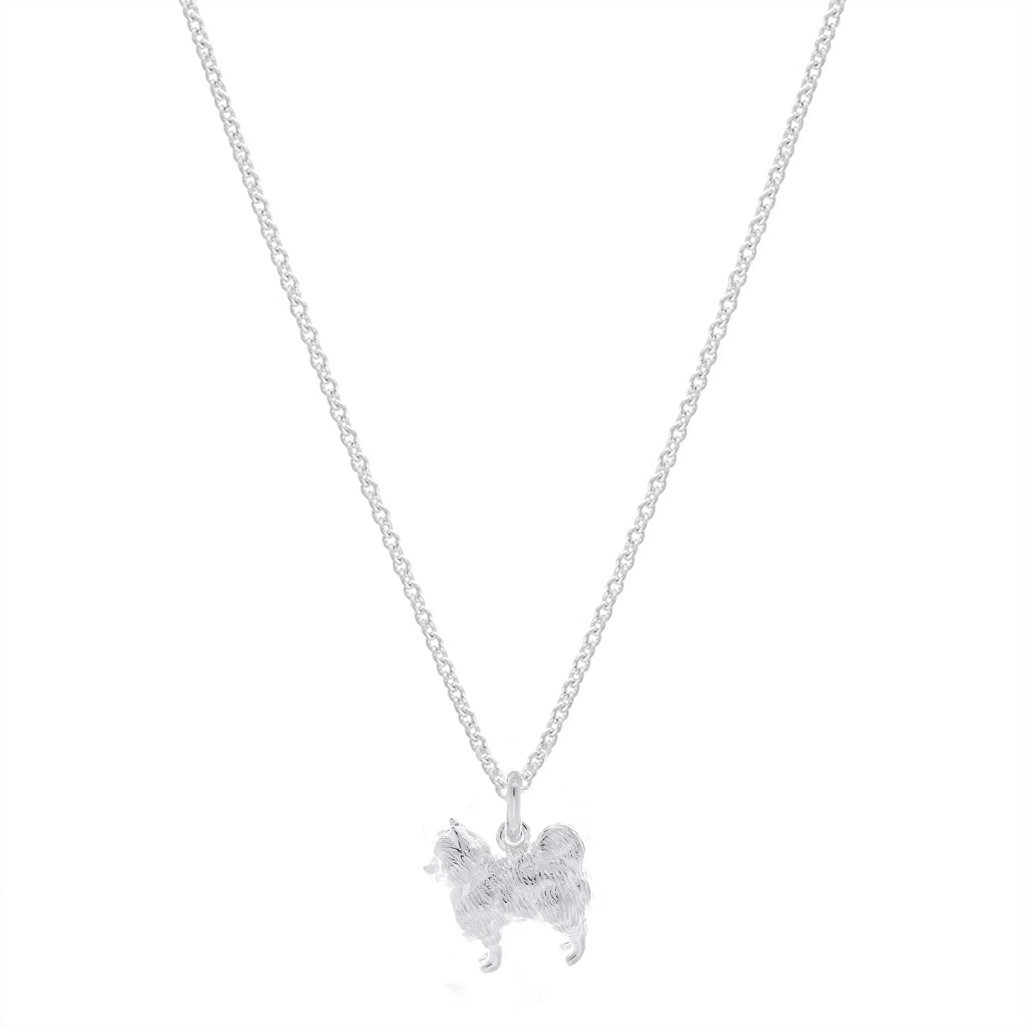 Pomeranian Silver Dog Charm - Image 7