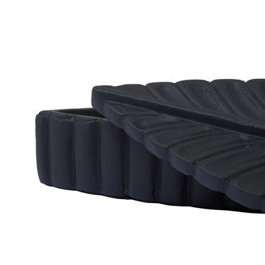 Prato Black Finish Plume Box - Image 10