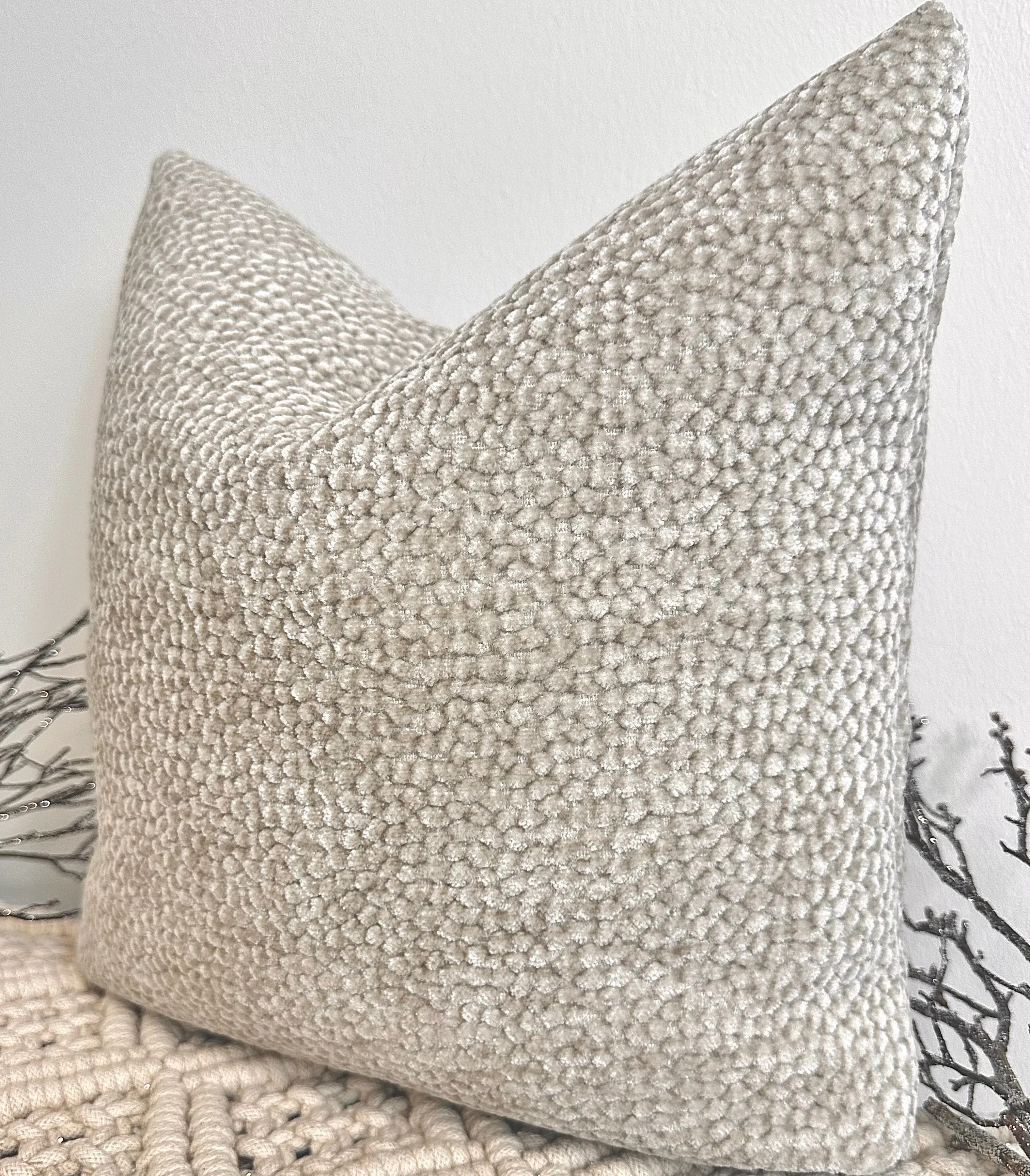 Pre-order - The Couture Cushion - The Beige Meia - Style No. 9 - Image 3