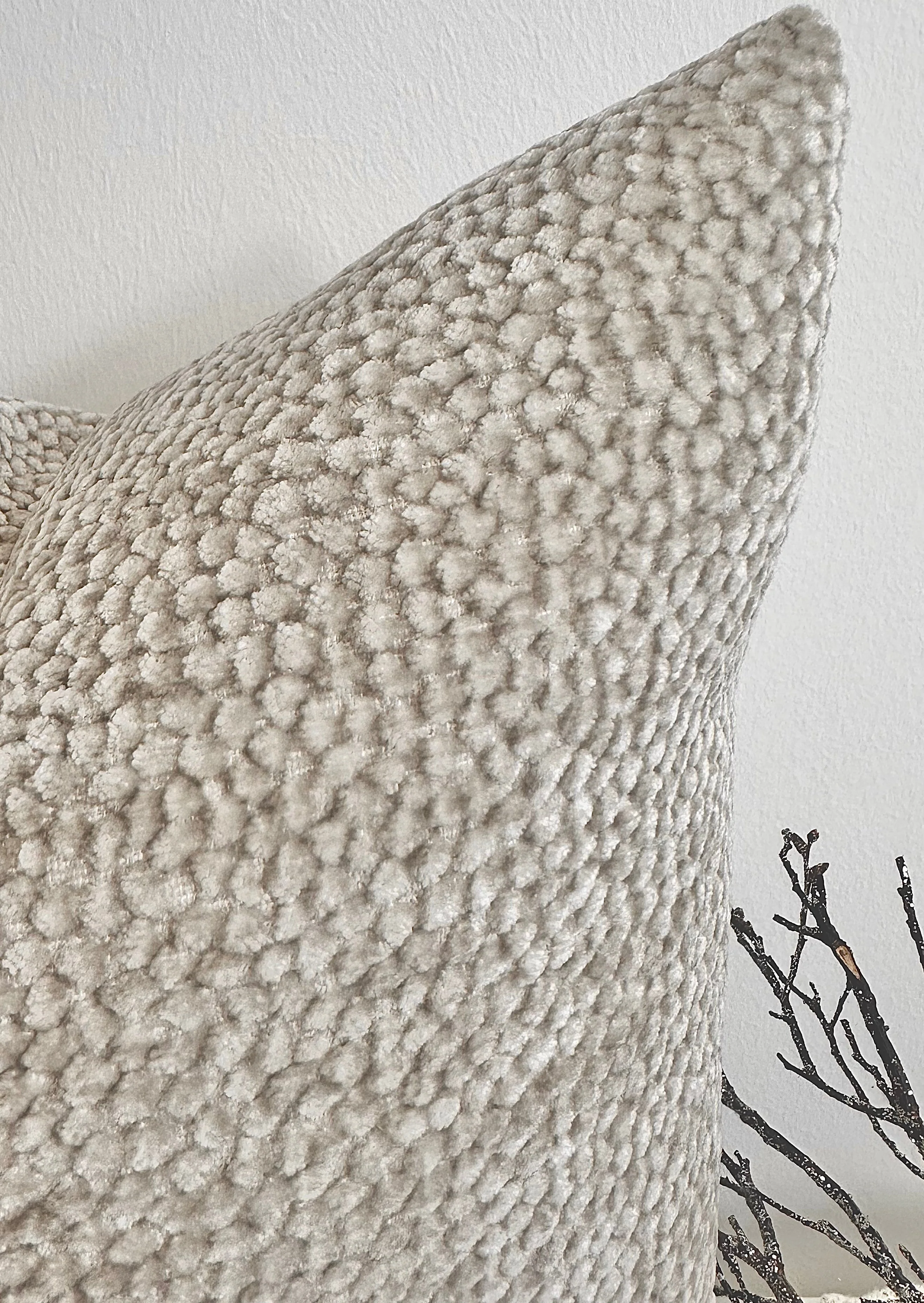 Pre-order - The Couture Cushion - The Beige Meia - Style No. 9 - Image 4