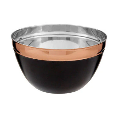 Prescott Large Black And Copper Mixing Bowl - Image 2