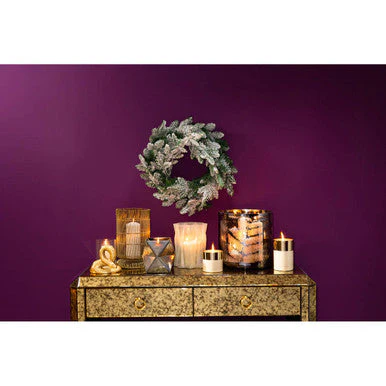 Rambia Large Iridescent Glass Candle Holder - Image 5