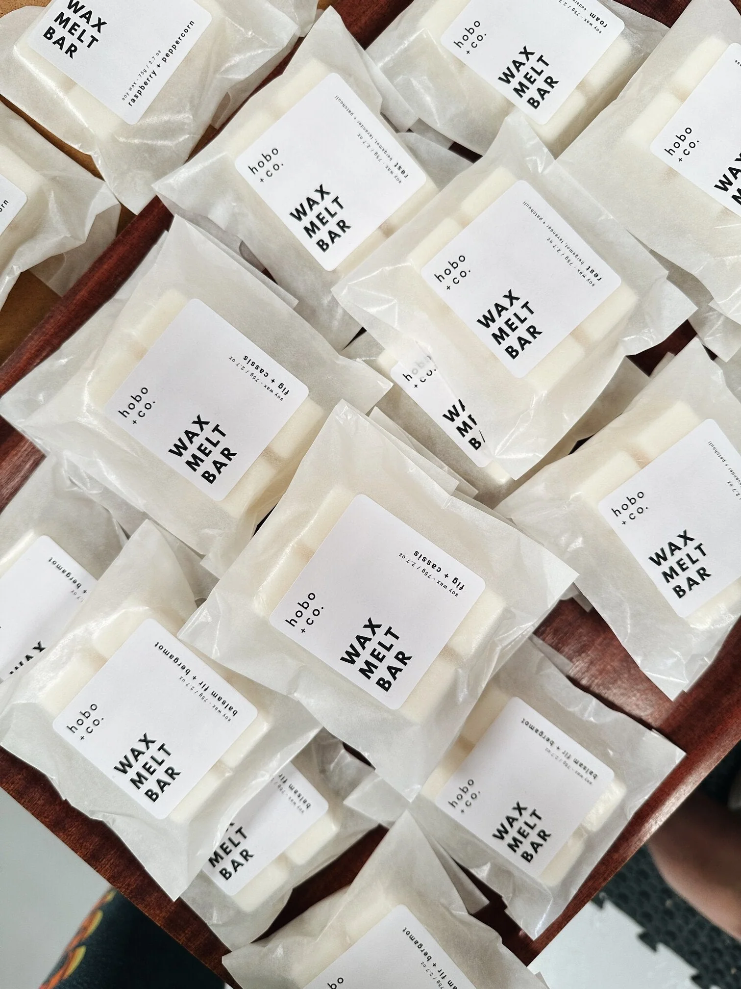 Raspberry + Peppercorn Wax Melt Bar - Image 3