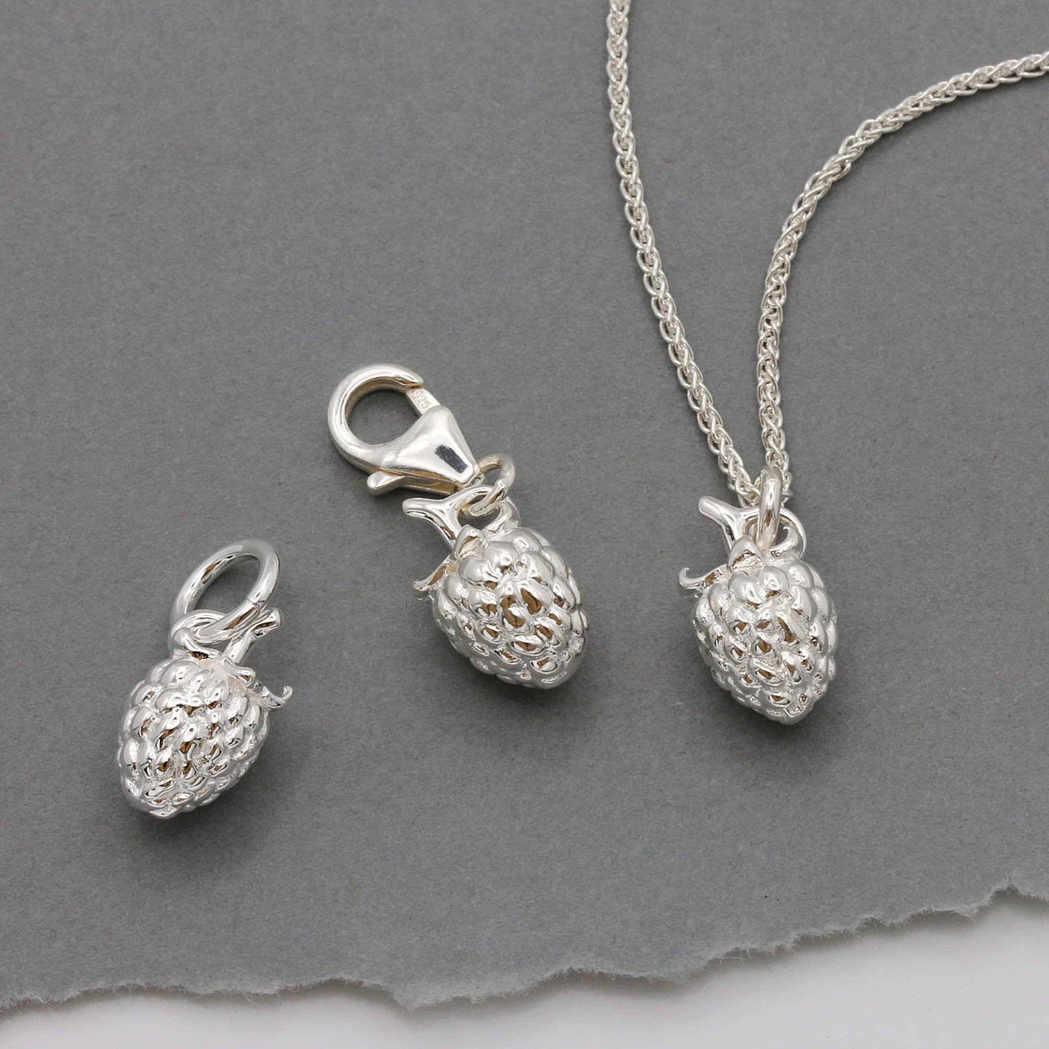 Raspberry Silver Charm - Image 3