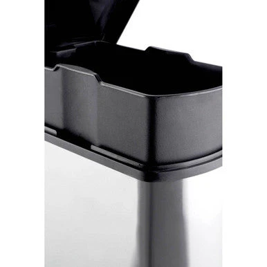 Miller Stainless Steel Rectangular 35 Litre Pedal Bin - Image 3