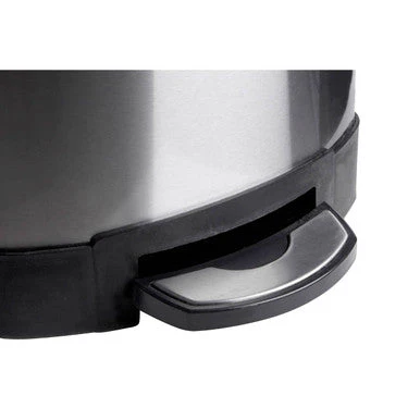 Miller Stainless Steel Rectangular 35 Litre Pedal Bin - Image 4