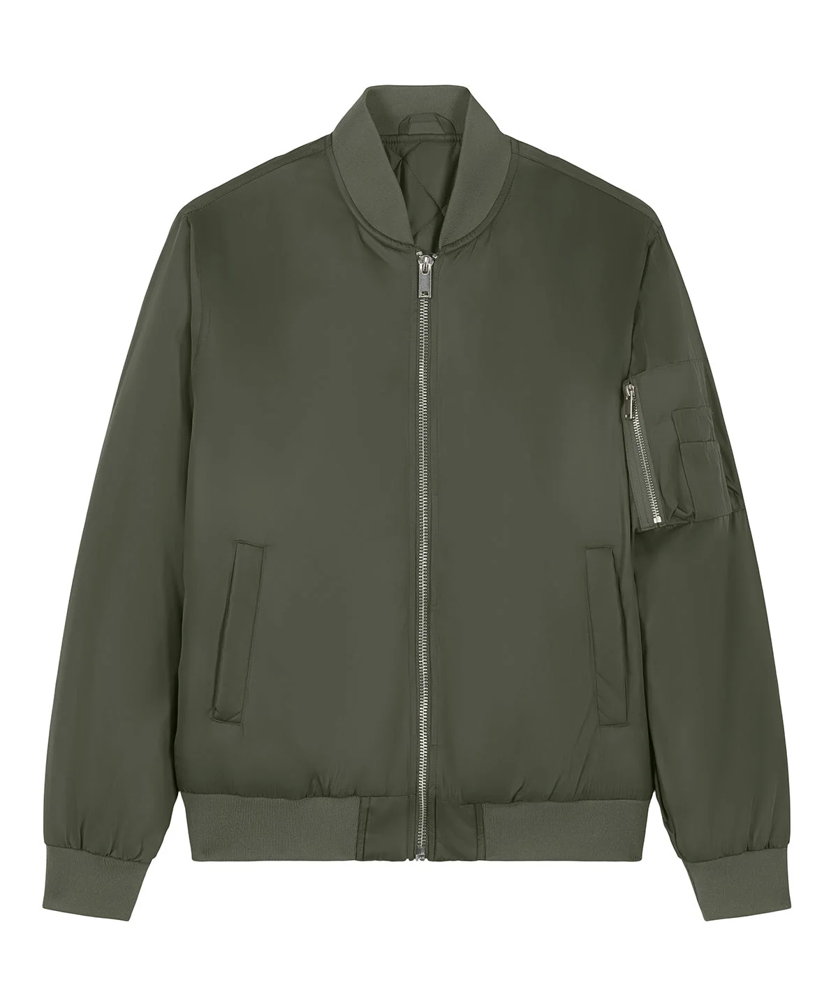 Recycled Bomber Jacket: Unisex - Image 3