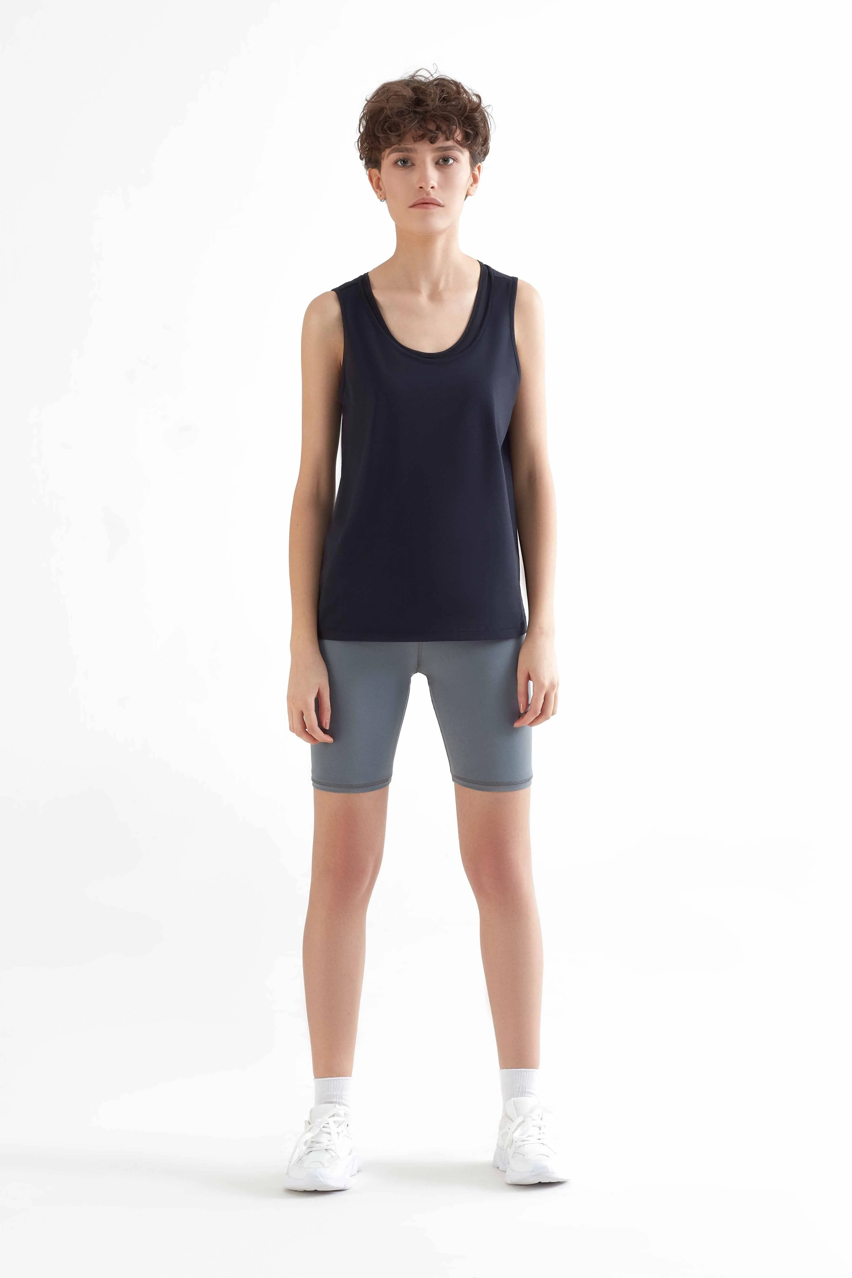 Recycled Cycling Shorts: Womens - Image 10