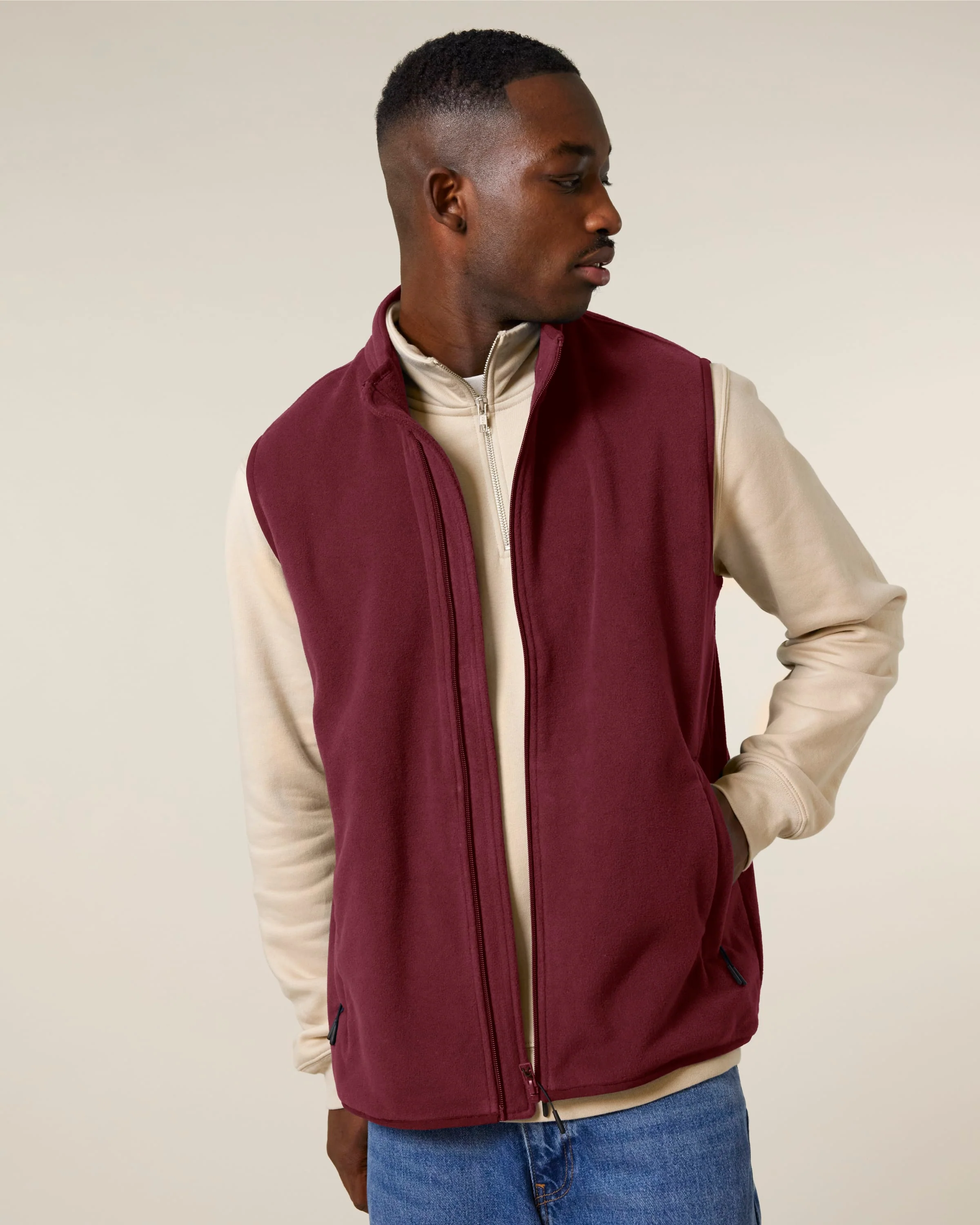 Recycled Fleece Bodywarmer: Mens - Image 9