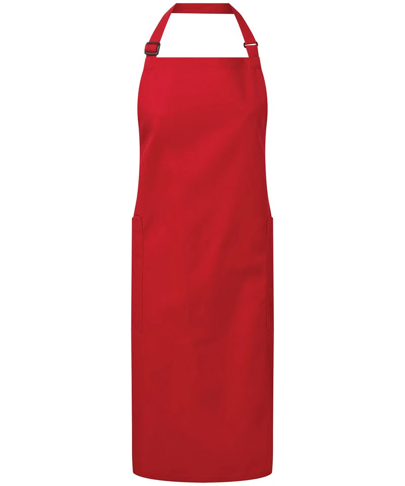 Recycled Polyester And Cotton Bib Apron, Organic And Fairtrade Certified - Image 5