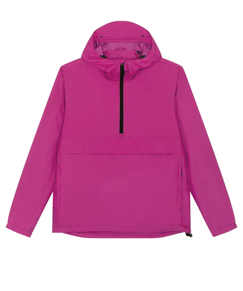 Recycled Polyester Zip Neck Anorak: Unisex - Image 3
