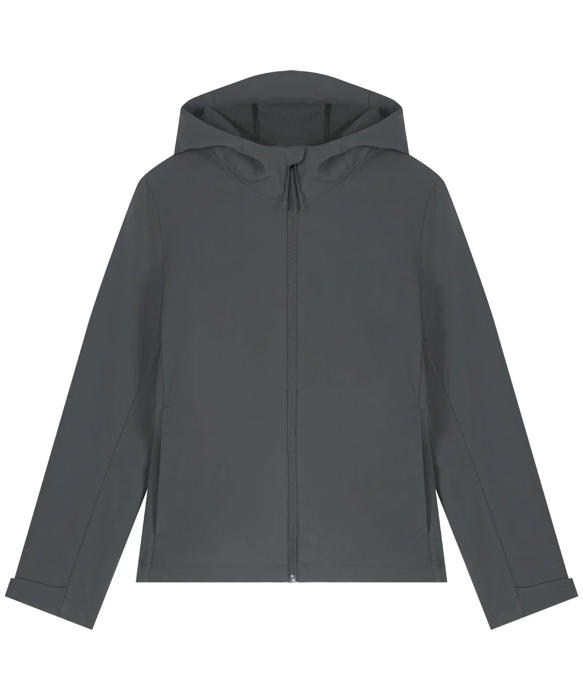 Recyled Polyester Hooded Softshell Jacket: Womens - Image 4