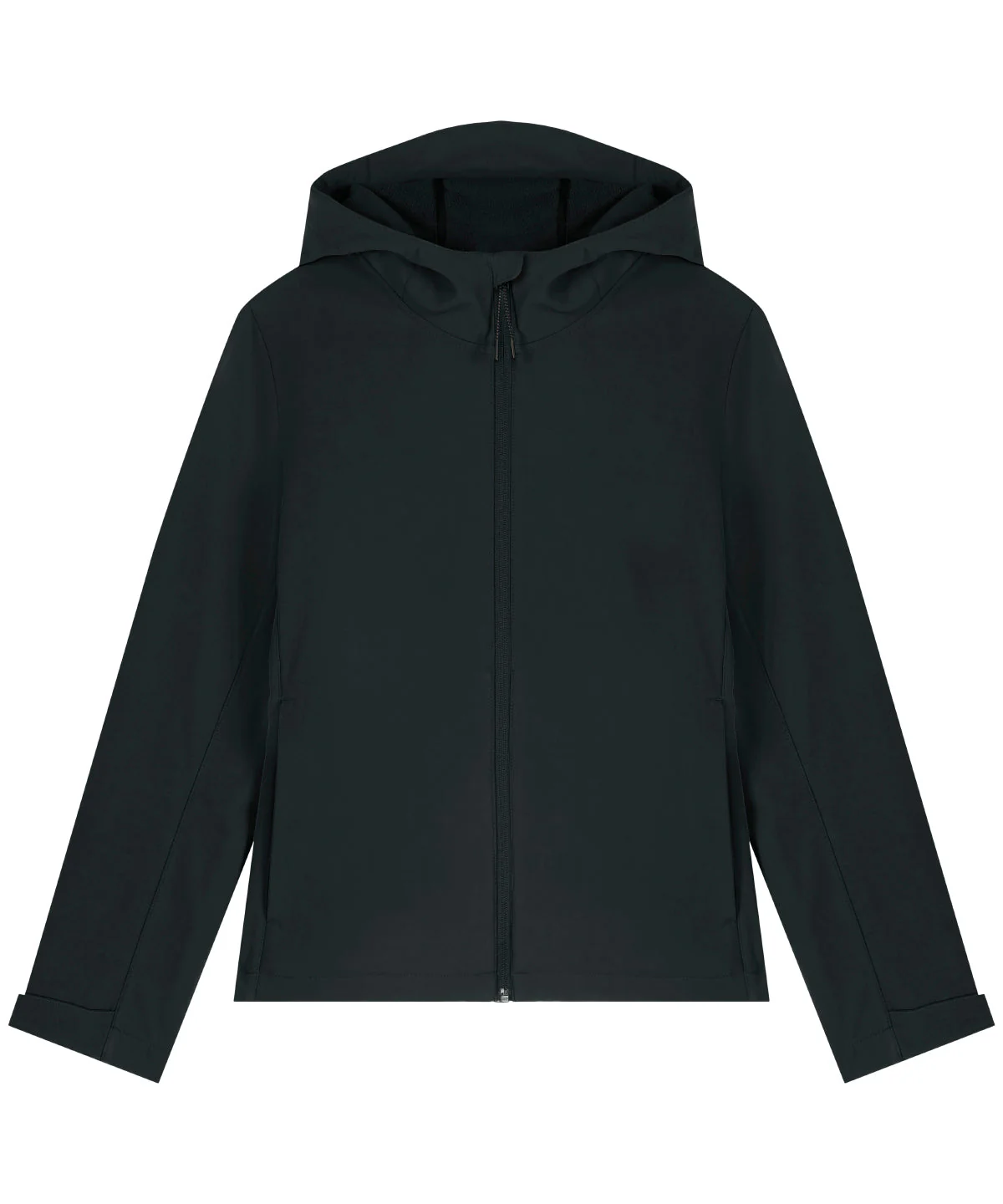 Recyled Polyester Hooded Softshell Jacket: Womens - Image 5