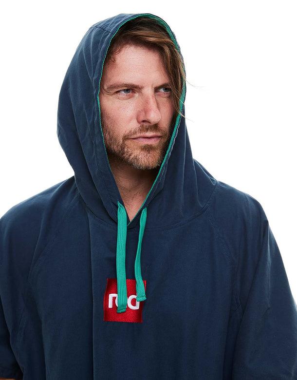 Red Original Quick Dry Microfibre Changing Robe - Blue (Small) - Image 3