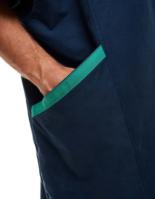 Red Original Quick Dry Microfibre Changing Robe - Blue (Small) - Image 5