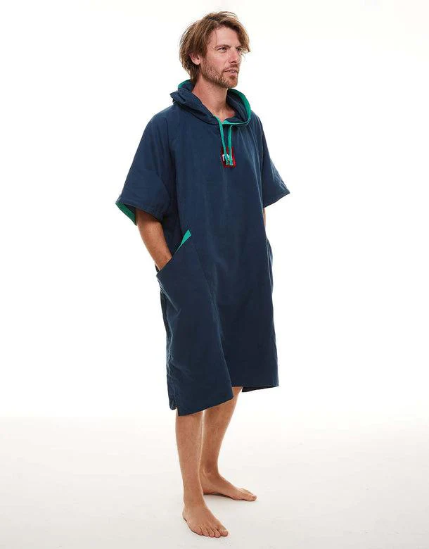 Red Original Quick Dry Microfibre Changing Robe - Blue (Small) - Image 7