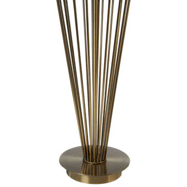 Reginald Antique Brass Table Lamp - Image 4