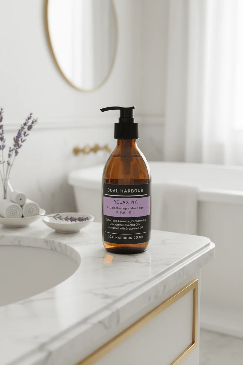 Relaxing Aromatherapy Massage and Bath Oil - Image 4