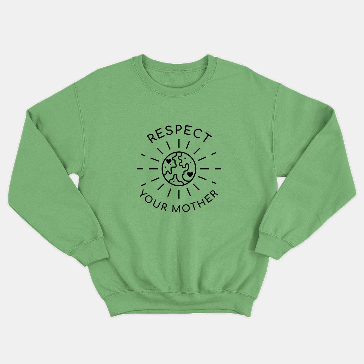 Respect Your Mother Kids Sweatshirt (Unisex) - Image 4