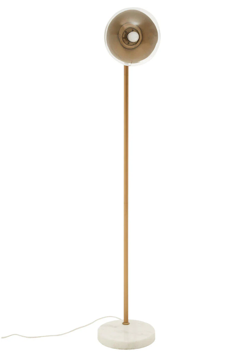 Revive Gold Finish Metal Floor Lamp - Image 4