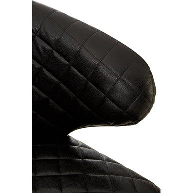 Richy Black Leather Effect Accent Chair - Image 9