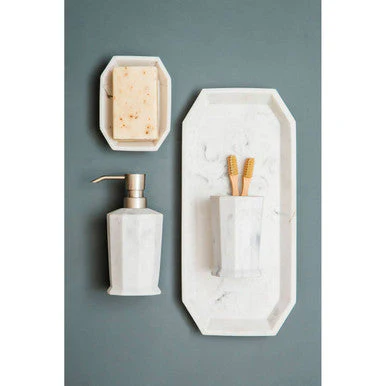 Riviera Marble Effect Vanity Tray - Image 5