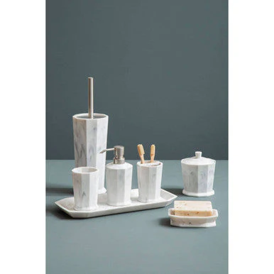 Riviera Two Compartment Toothbrush Holder - Image 9