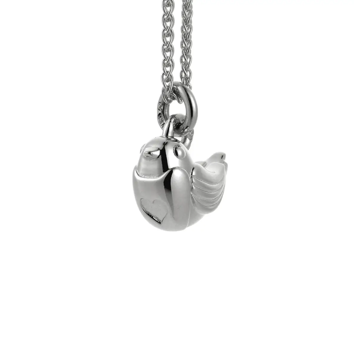 Robin Silver Charm - Image 4