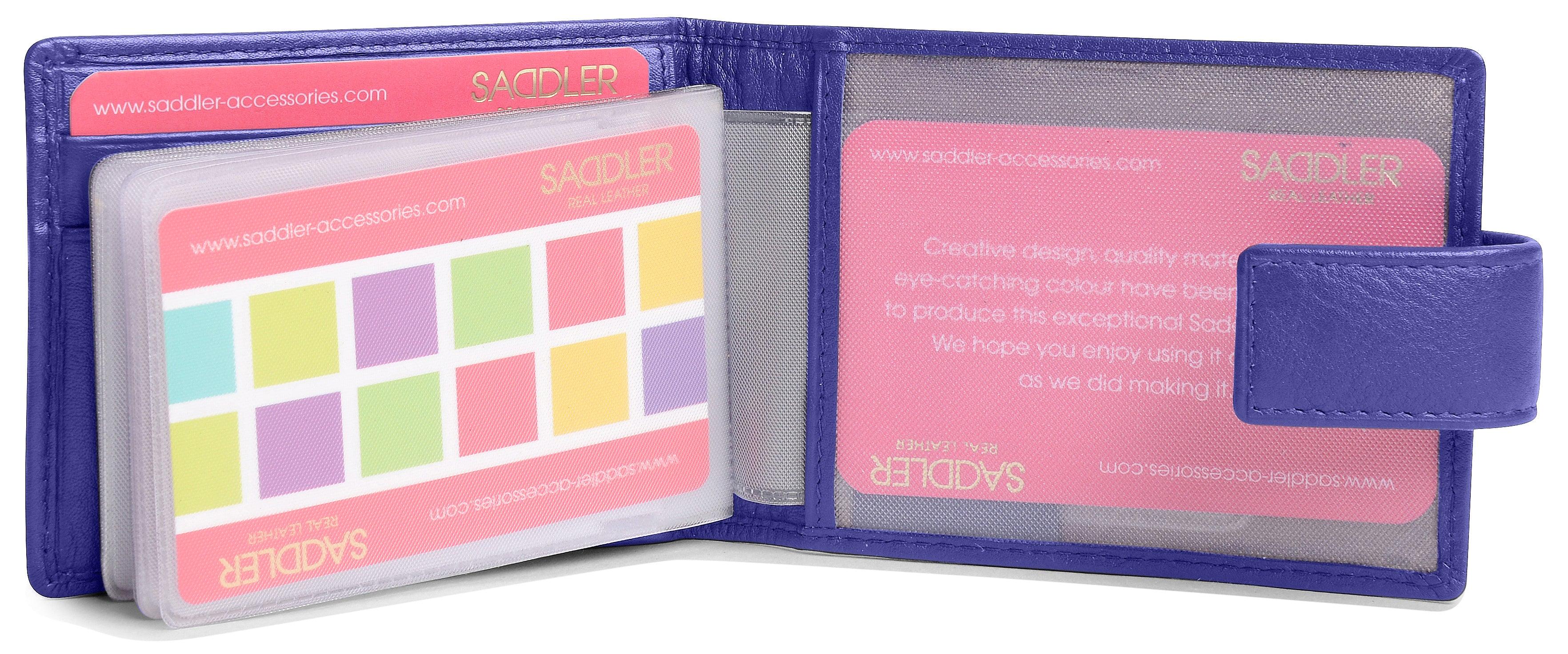 Robyn Compact Leather Card Wallet – Handmade by Saddler | RFID Protected & Gift Boxed - Image 40
